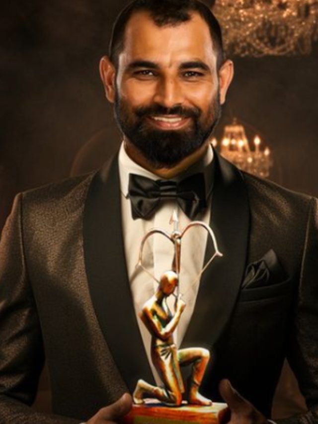 Mohammed Shami is honored with the Arjuna Award