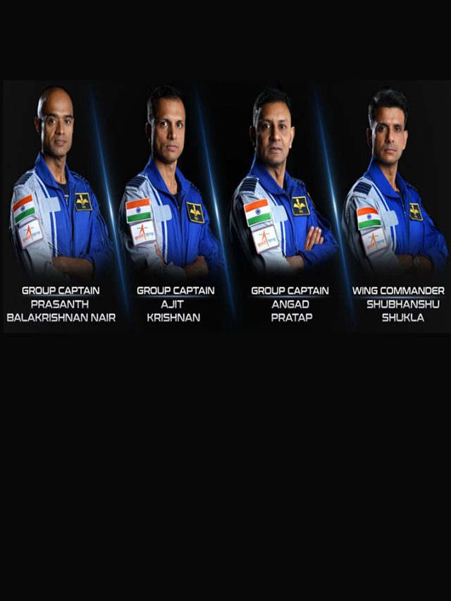 3. Meet the Four Brave Astronauts for India Space Mission