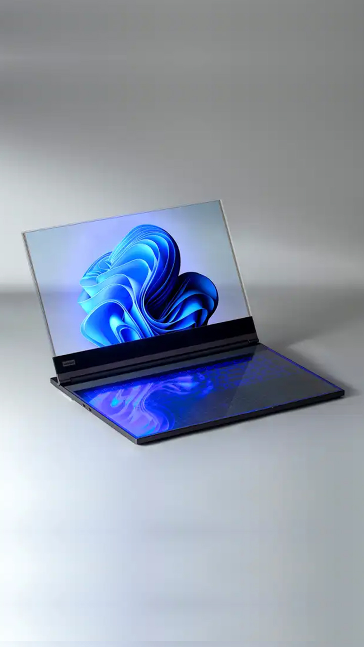 The ThinkBook Transparent Display Laptop by Lenovo