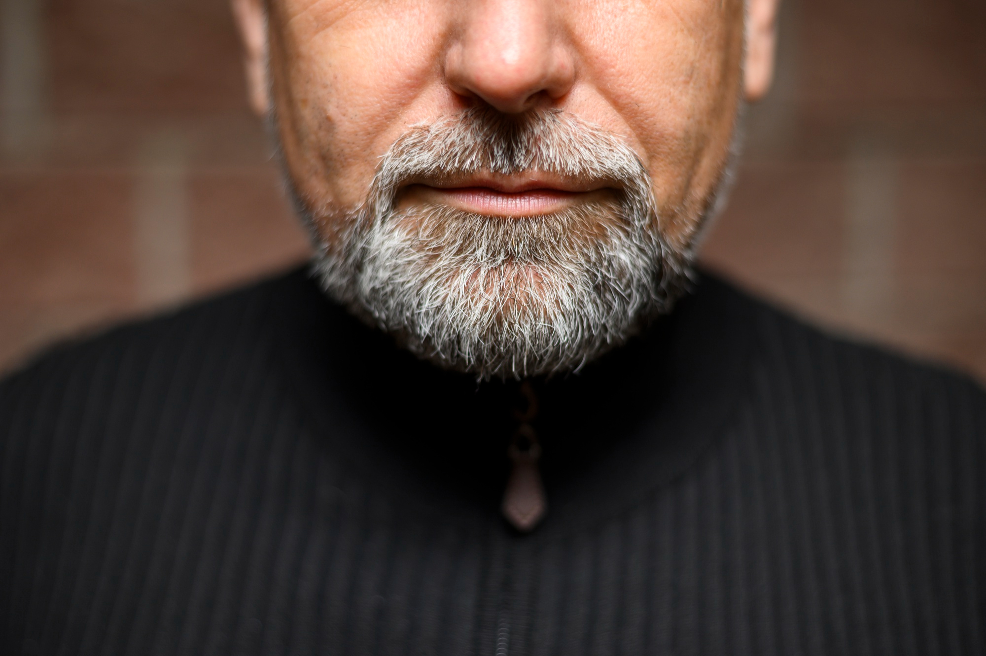 White Hair in Beard