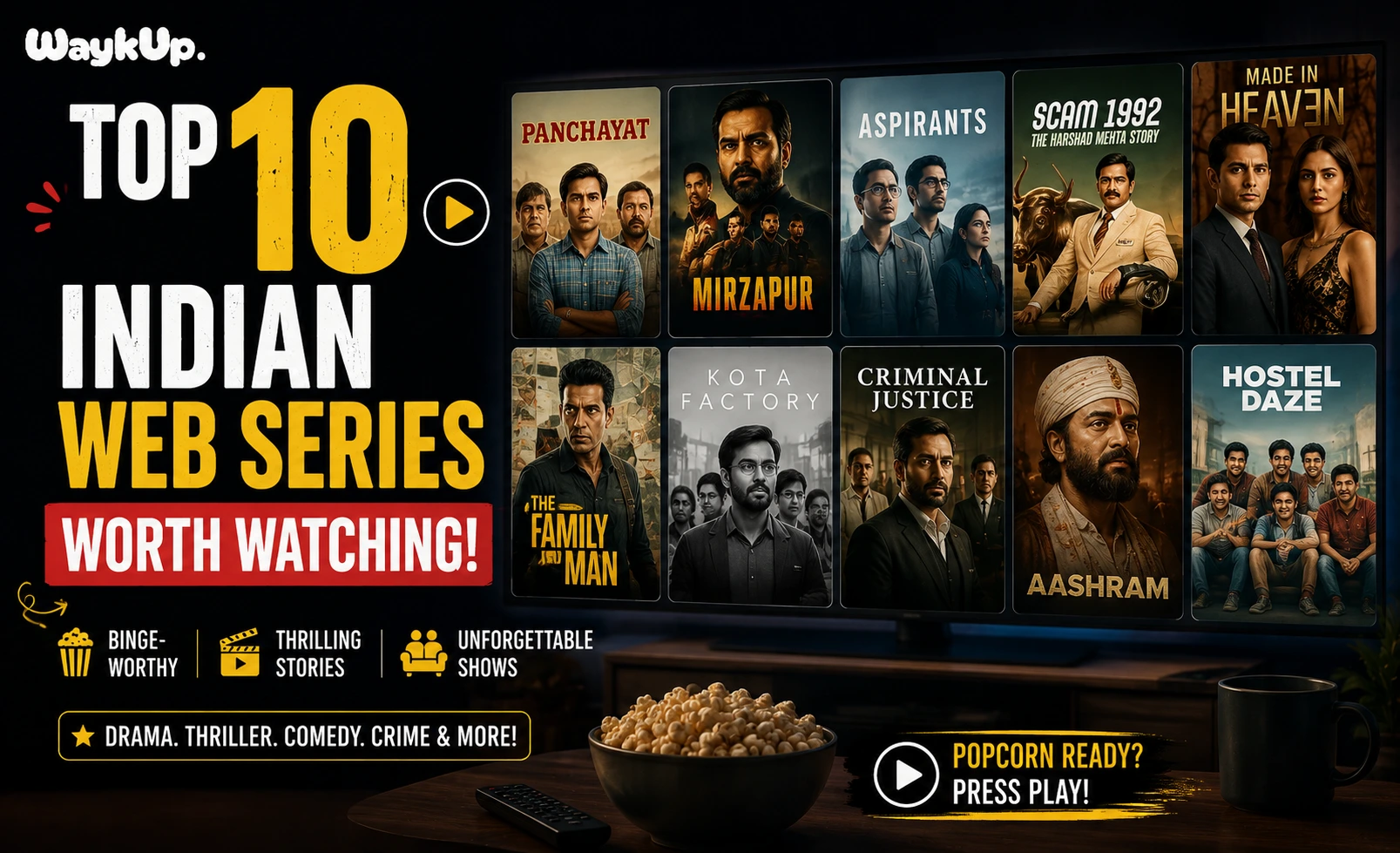 10 Best Indian Web Series Worth Watching in 2026