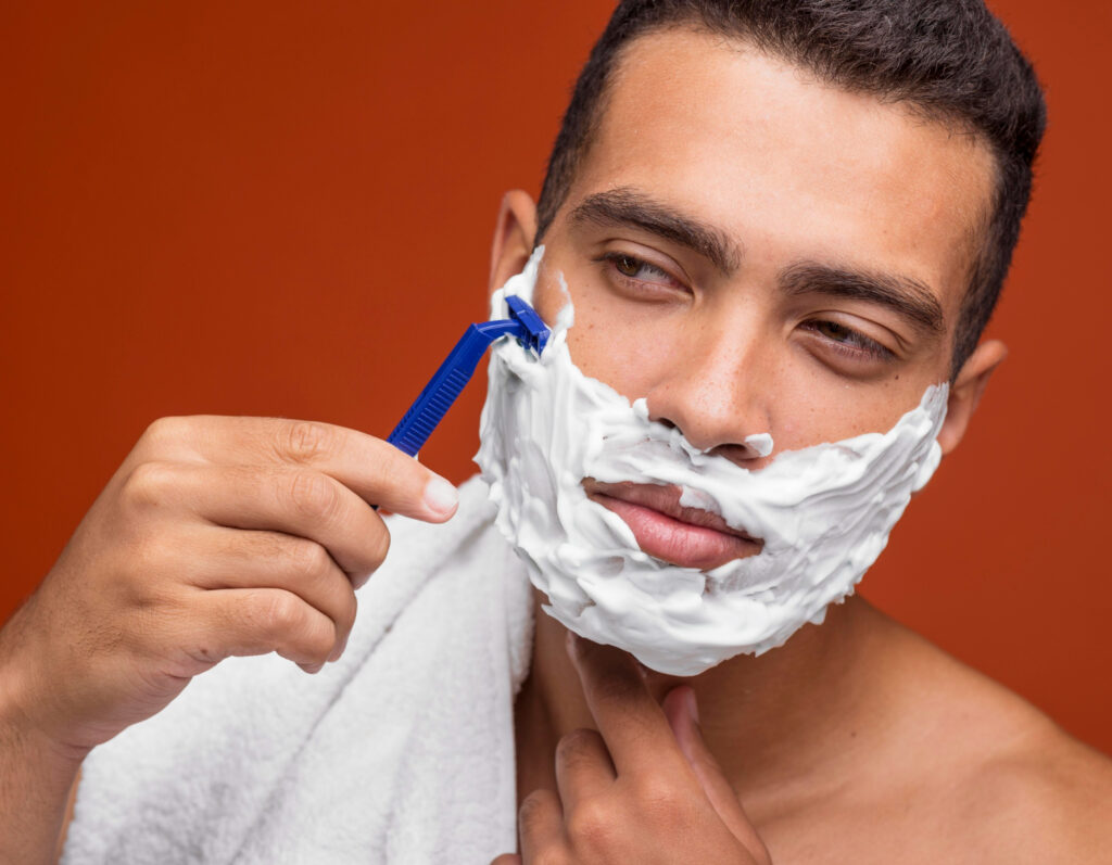 Undergoing a Shave