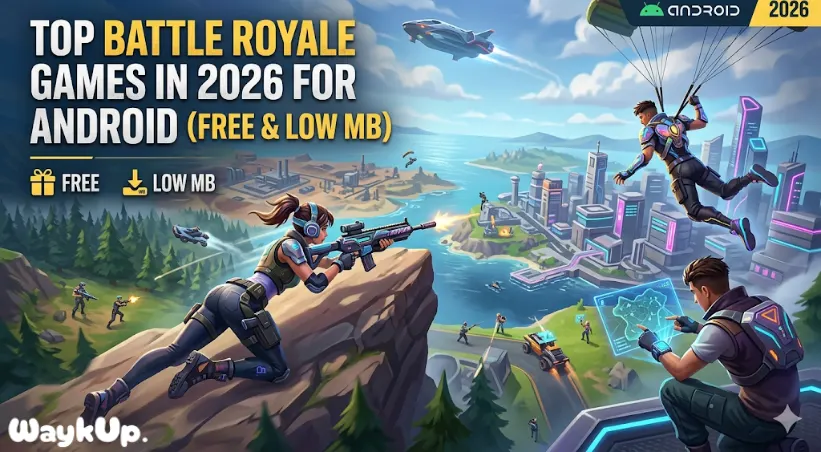 Top battle royale games for Android 2026 – free and low MB