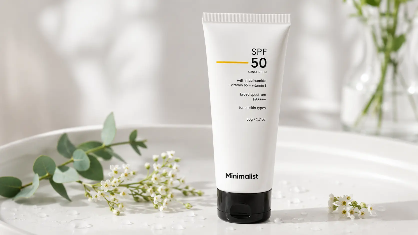 Minimalist SPF 50 Sunscreen