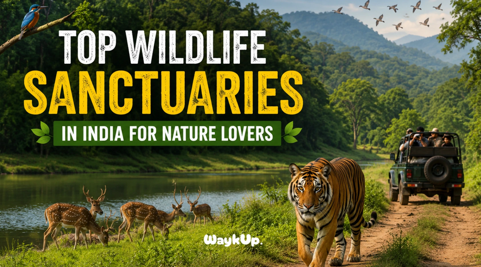 Top Wildlife Sanctuaries in India for Nature Lovers